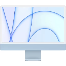 Apple iMac 24" Retina 4,5K, (MGPK3RU/A) (M1, 8C CPU, 8C GPU, 8 ГБ, 256 ГБ SSD), Синий