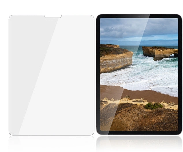 Защитное стекло Anank CURVED Reinforced Edge 3D для iPad Pro 11", Прозрачное. Фото 1