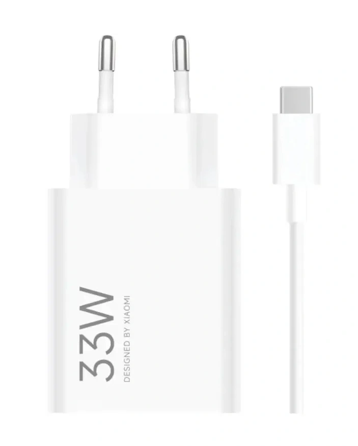 Сетевое зарядное устройство XiaoMi 33W Charging Combo (MDY-16-EF), Белое (BHR9956EU). Фото 2