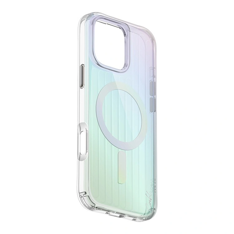 Накладка Uniq для iPhone 16 Pro COEHL (MagSafe), Linear Iridescent (IP6.3P(2024)-LINMIRD). Фото 2