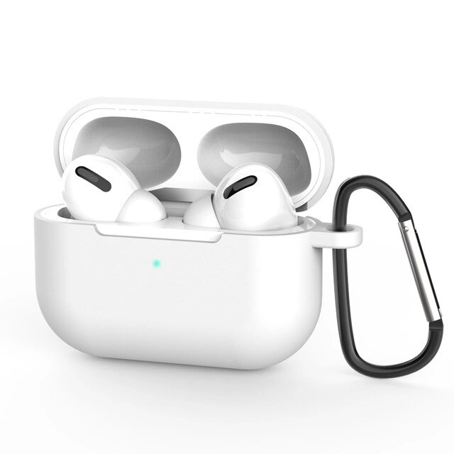 Чехол Silicone Case для наушников AirPods Pro 2, White. Фото 1