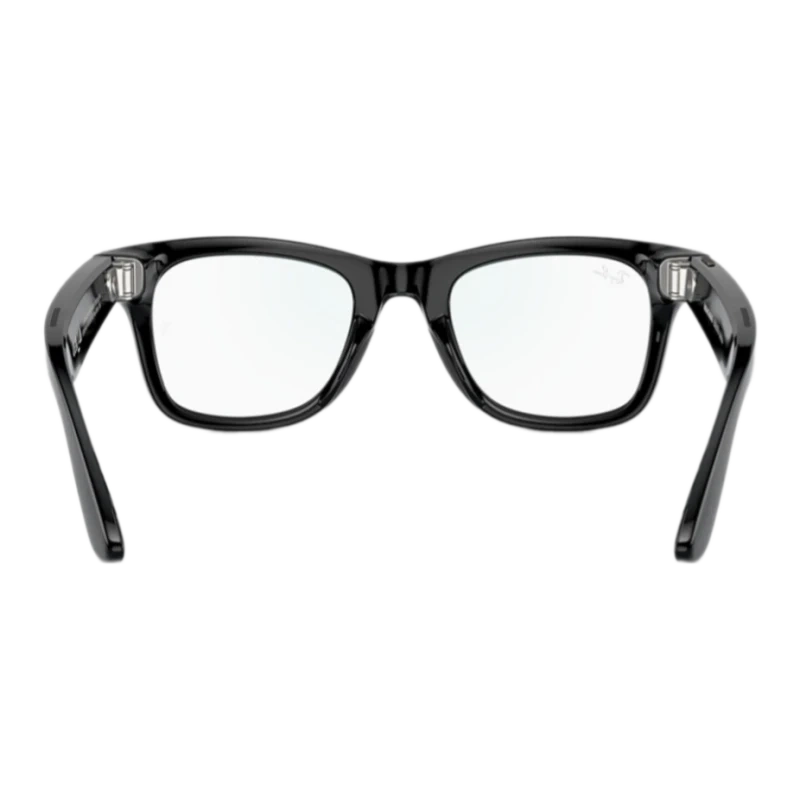 Умные очки Ray Ban Wayfarer RW4008 Shiny Black/Clear 155-53mm (601/SB53). Фото 5