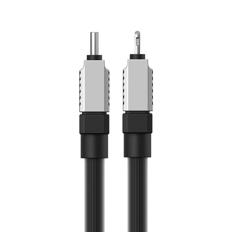 Кабель Baseus CoolPlay Series Fast Charging Cable Type-C - iP 20W 1m, Black (CAKW000001). Фото 3