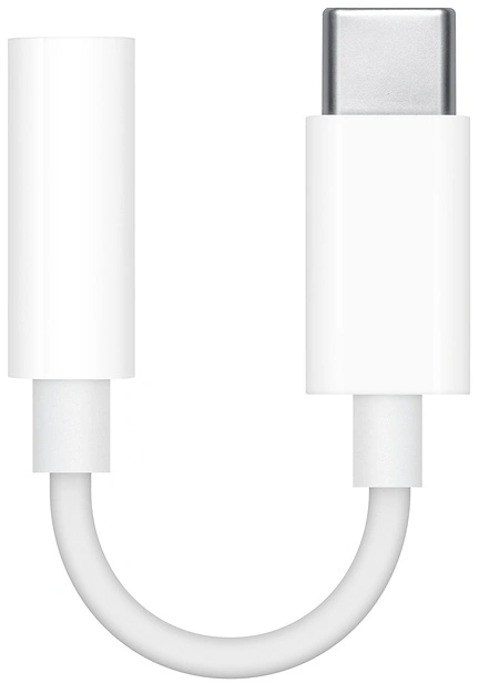 Адаптер Apple USB-C to 3,5mm Headphone Jack Adapter MU7E2ZM/A. Фото 1