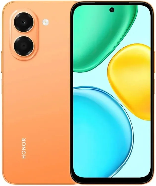 Смартфон Honor X7e 6/256Гб Рассветный оранжевый (LAB-LX1). Фото 1