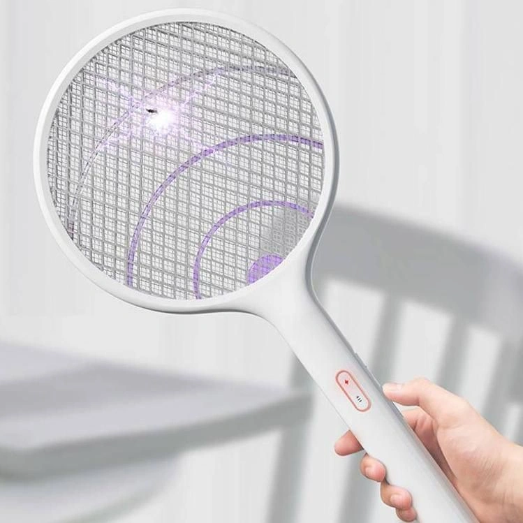 Электрическая мухобойка Qualitell Electric Mosquito Swatter E1, White. Фото 2