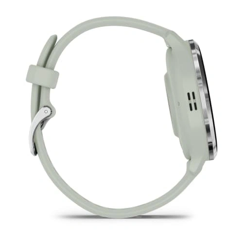 Умные часы Garmin Venu 3s Sage Gray with Silver Buckle. Фото 4