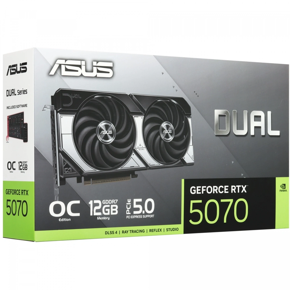 Видеокарта ASUS GeForce RTX 5070 DUAL 12GB GDDR7 192 bit PCIe 5.0. Фото 7