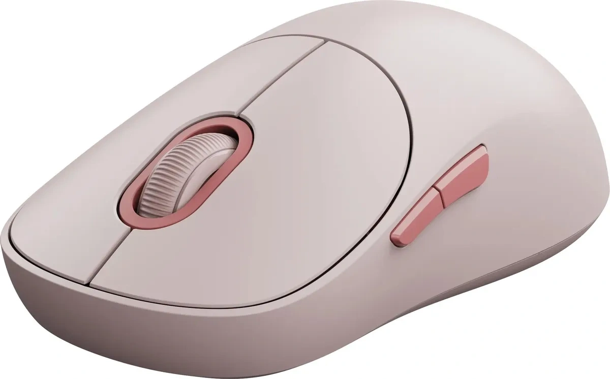 Мышь беспроводная XiaoMi Wireless Mouse 3, Розовая (XMWXSB03YM). Фото 1