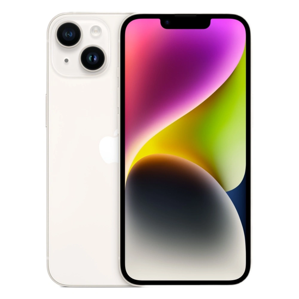 Смартфон Apple iPhone 14 256Gb Starlight (Dual SIM). Фото 1