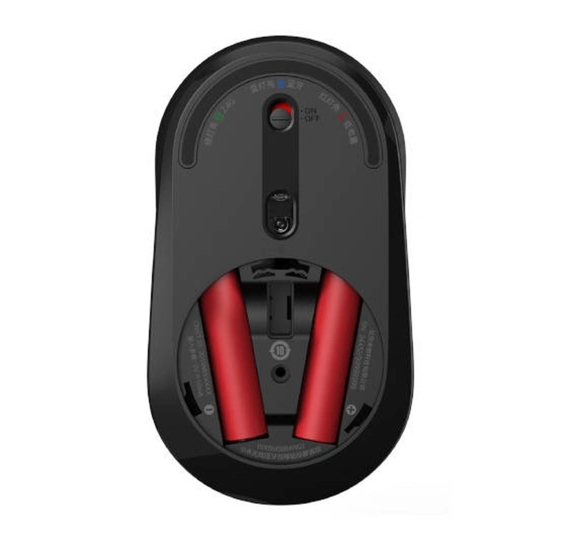 Мышь беспроводная XiaoMi Mi Dual Mode Wireless Mouse Silent Edition, Чёрная WXSMSBMW03. Фото 4