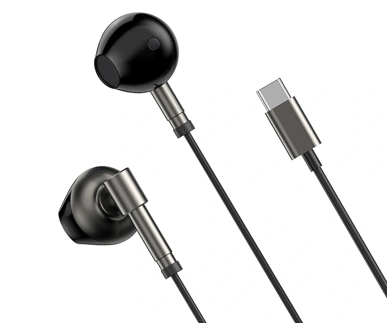 Наушники Wiwu Wired Sports Earphone EB316 Type-C, Чёрные. Фото 3