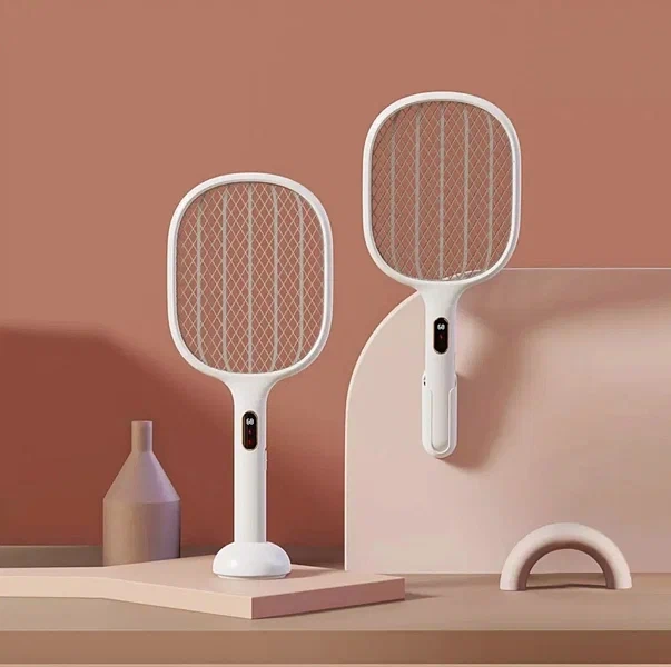 Электрическая мухобойка Qualitell Smart Digital Electric Fly Swatte S1 Pro, Белая (ZSS210903). Фото 2