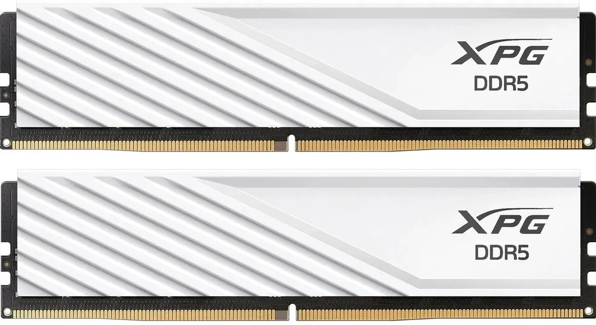 Оперативная память ADATA XPG Lancer Blade 32Гб (2x16Гб) DDR5-6000 DIMM White (AX5U6000C3416G-DTLABWH). Фото 1