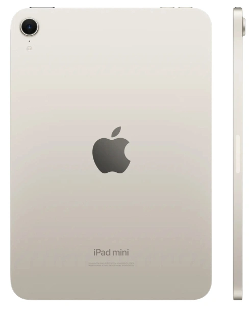 Apple iPad mini 7 (2024) Wi-Fi 128Гб Сияющая звезда (MXN83). Фото 2