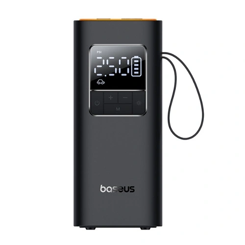 Беспроводной автомобильный компрессор Baseus SuperMini Pro Series Wireless Car Inflator, Чёрный (C11159300111-00). Фото 1