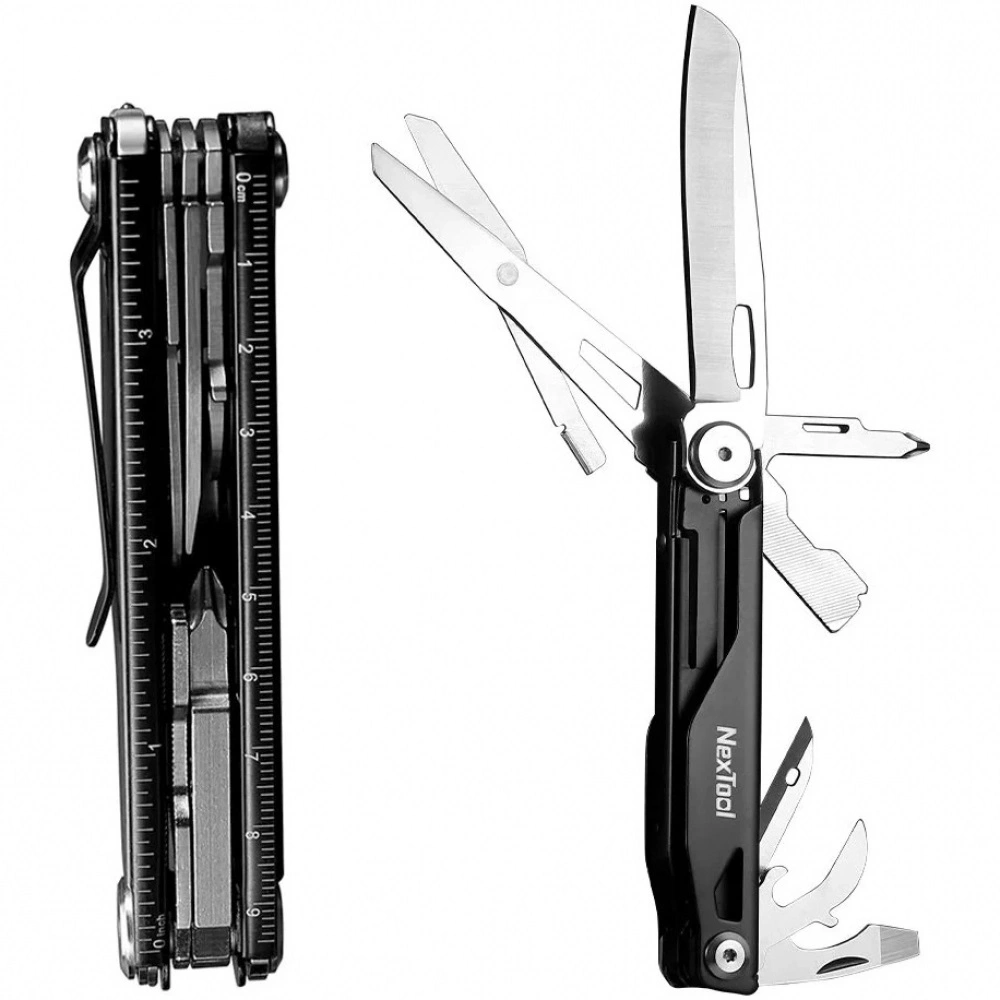 Мультитул NexTool Knight EDC Multifunctional Knife, Чёрный (NE20224). Фото 2