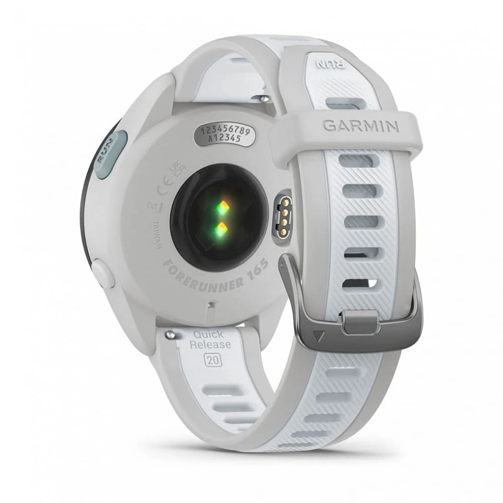Умные часы Garmin Forerunner 165 Amoled Mist Gray/Whitestone. Фото 5