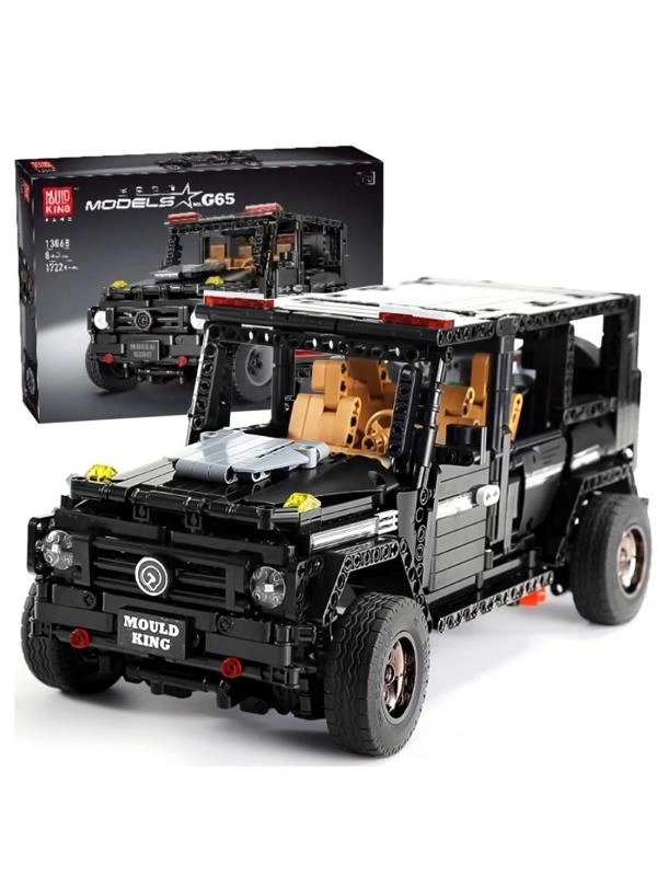 Конструктор Mould King Models (13068) Mercedes-benz Gelandewagen G65 (Static version), 1722 детали. Фото 1