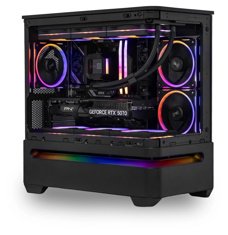 Системный блок CORE PRO (AP202 Ryzen 7 7800X3D, 32Гб DDR5, RTX5070, SSD 1Тб M.2, MSI B850M Gaming Pro Max, 750Вт). Фото 1
