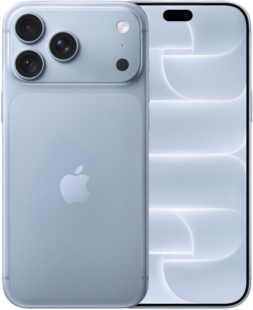 Смартфон Apple iPhone 18 Pro Max 2Тб, Голубой (eSIM+SIM) (Без RuStore). Фото 1