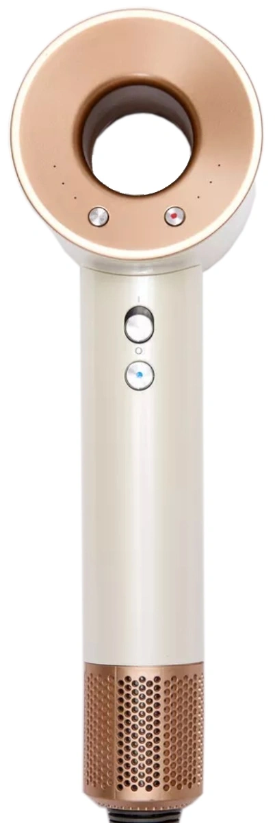 Фен для волос SenCiciMen Hair Dryer HD15, Белый/матовое золото (5 насадок). Фото 1