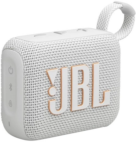 Беспроводная акустика JBL Go 4 White (JBLGO4WHT). Фото 1