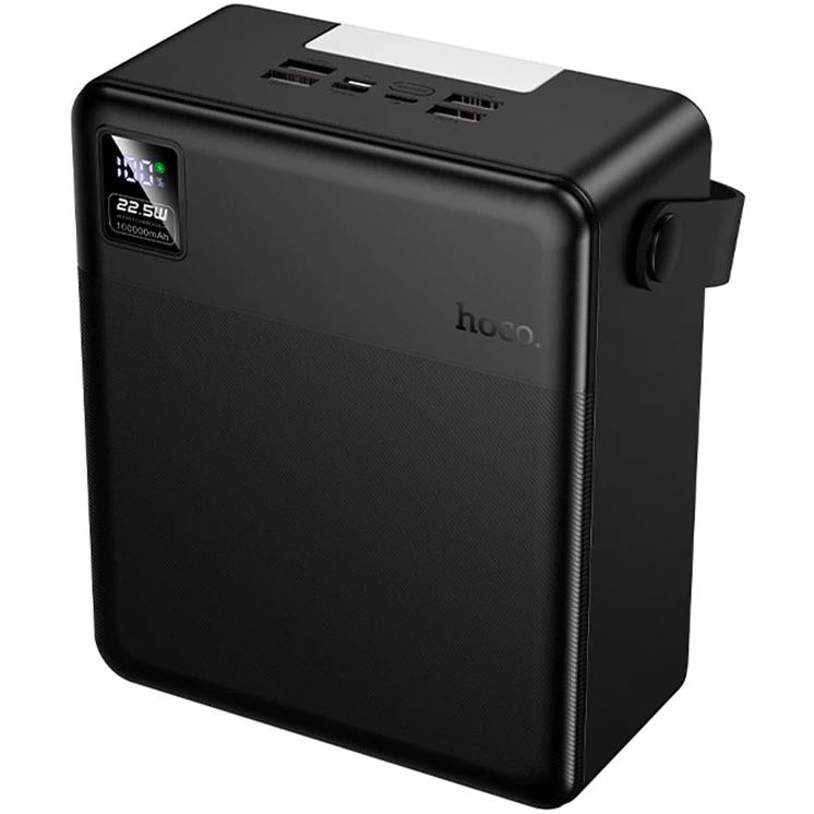 Внешний аккумулятор Hoco J175 Star 22.5W+PD20W+QC3.0 100000mAh, Чёрный. Фото 4