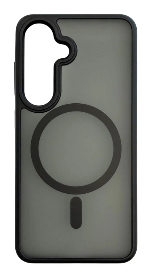 Накладка Mutural Fog Magsafe для Samsung Galaxy S25, Black. Фото 1