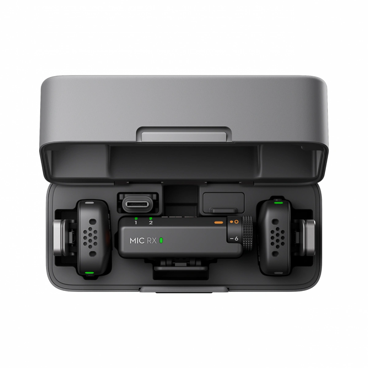 Микрофон беспроводной DJI Mic Mini (2 TX + 1 RX + Charging Case). Фото 4
