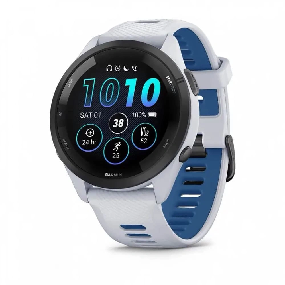 Умные часы Garmin Forerunner 265 Amoled Music White. Фото 1