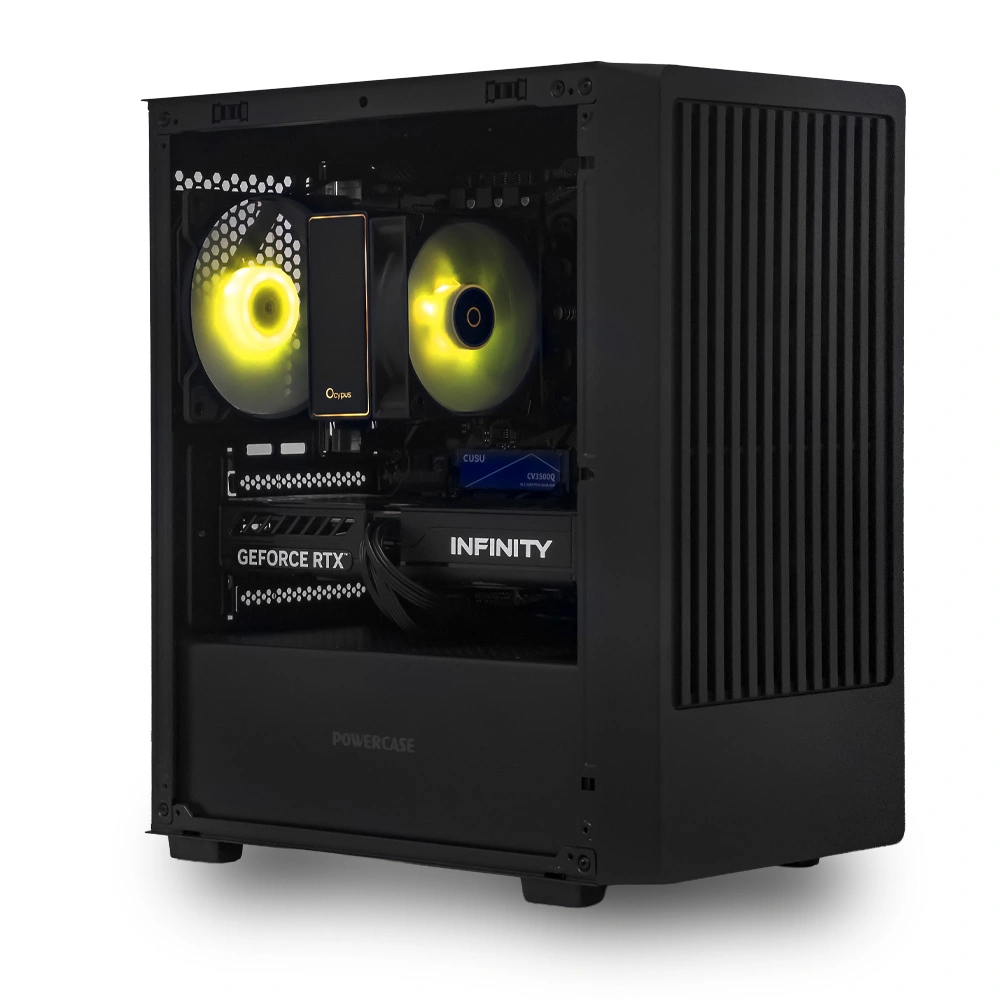 Системный блок CORE M (SM07 Ryzen 5 5600, 32Gb DDR4, RTX5060, SSD 1Tb M.2, Gigabyte B550M DS3H AC R2, 500Вт). Фото 1