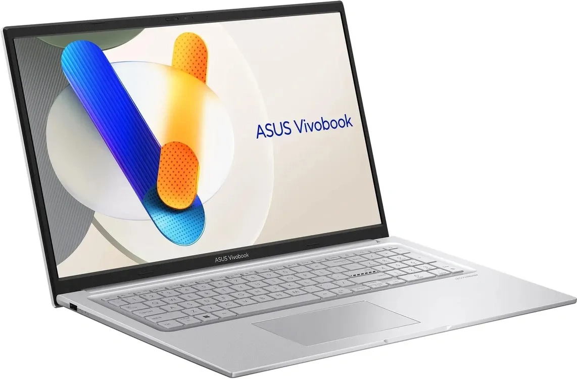 ASUS VivoBook 17 X1704VA-AU1107 Серебристый (17.3", Intel Core 7 150U, 16 Гб, 1 Тб SSD, Intel Graphics, noOS) 90NB13X1-M00MTO. Фото 4