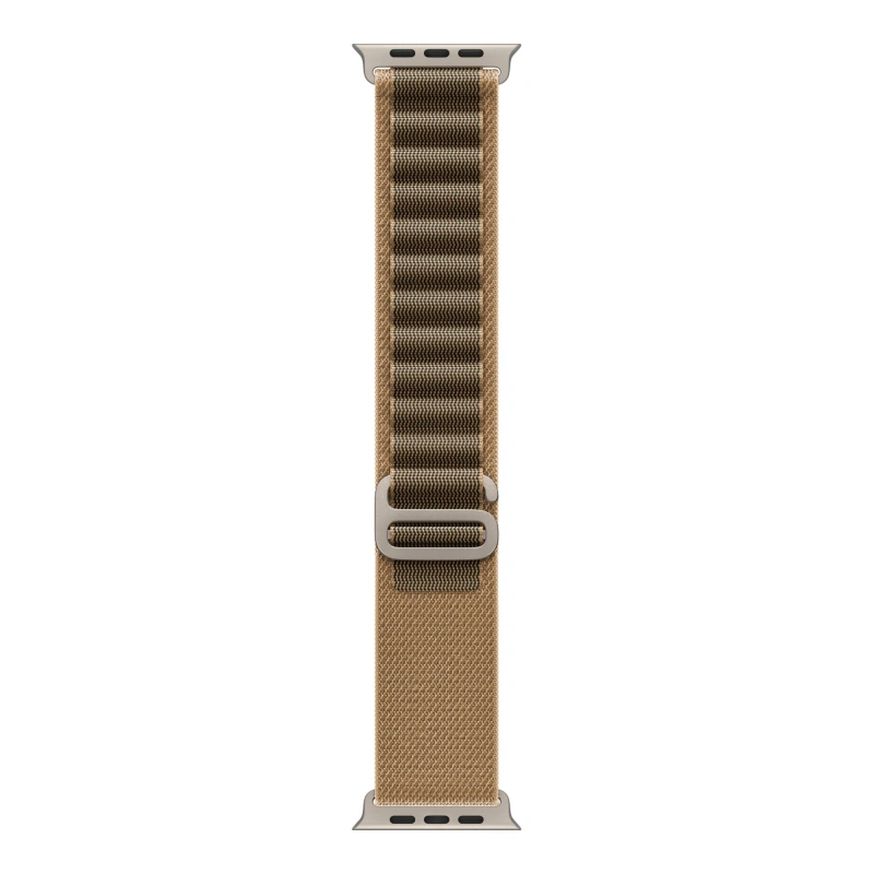 Умные часы Apple Watch Ultra 4 (2026) GPS+Cellular 49мм, Натуральный титановый корпус, ремешок "Пустынная альпийская петля" размер M 145-190 мм (MJAF4). Фото 3