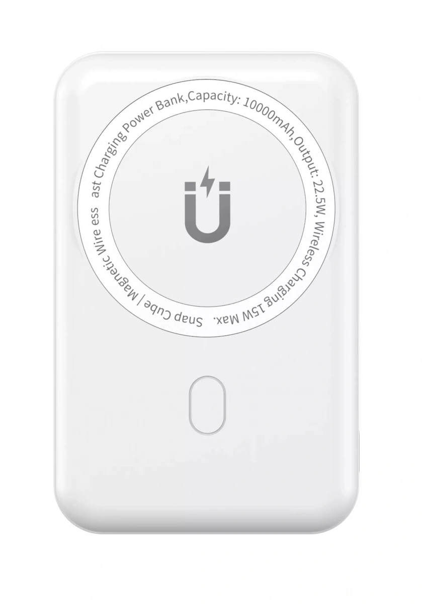 Внешний аккумулятор Wiwu Magnetic SC10000WHT 10000mAh, Белый. Фото 2