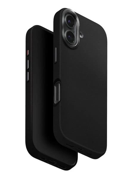 Накладка Uniq Lyden Magsafe для iPhone 17, Dallas Black (IP6.3(2025)-LYDMDBLK). Фото 1