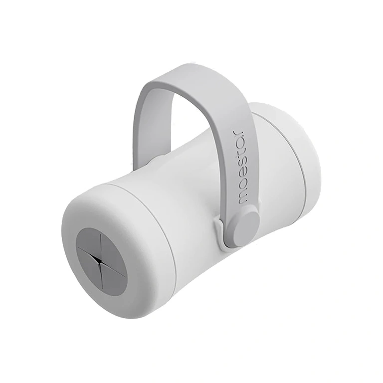 Контейнер с пакетами Moestar GO! Pet Poop Bag Holder для выгула собак, Белый (MS0090004). Фото 2