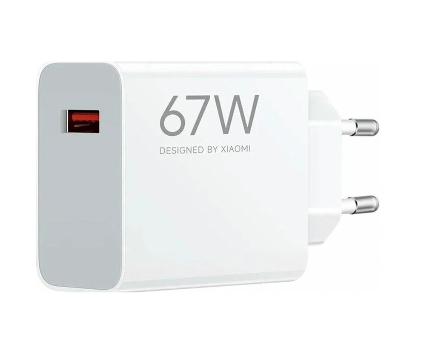 Сетевое зарядное устройство XiaoMi 67W HyperCharge (TypeA) (MDY-12-EH), Белое (BHR07SKEU). Фото 1