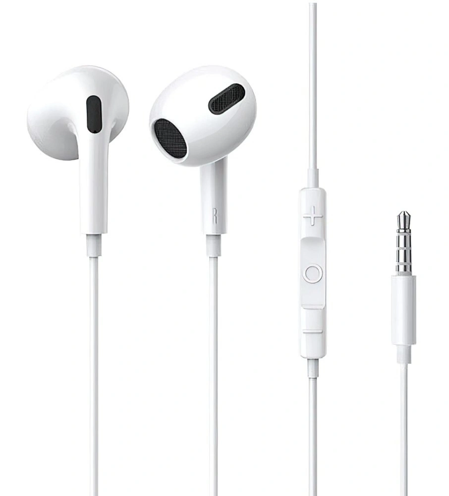 Наушники Baseus Encok H17 3.5mm, White (NGCR020002). Фото 1