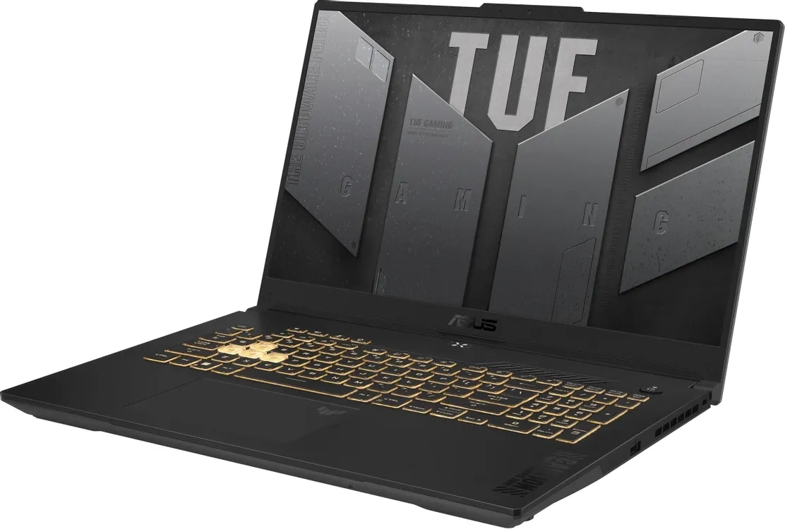 ASUS TUF Gaming F17 FX707VJB-HX106 Серый (17.3", Intel Core 5 210H, 16 Гб, SSD 512 Гб, GeForce RTX 3050, noOS) 90NR0MY5-M003Y0. Фото 4