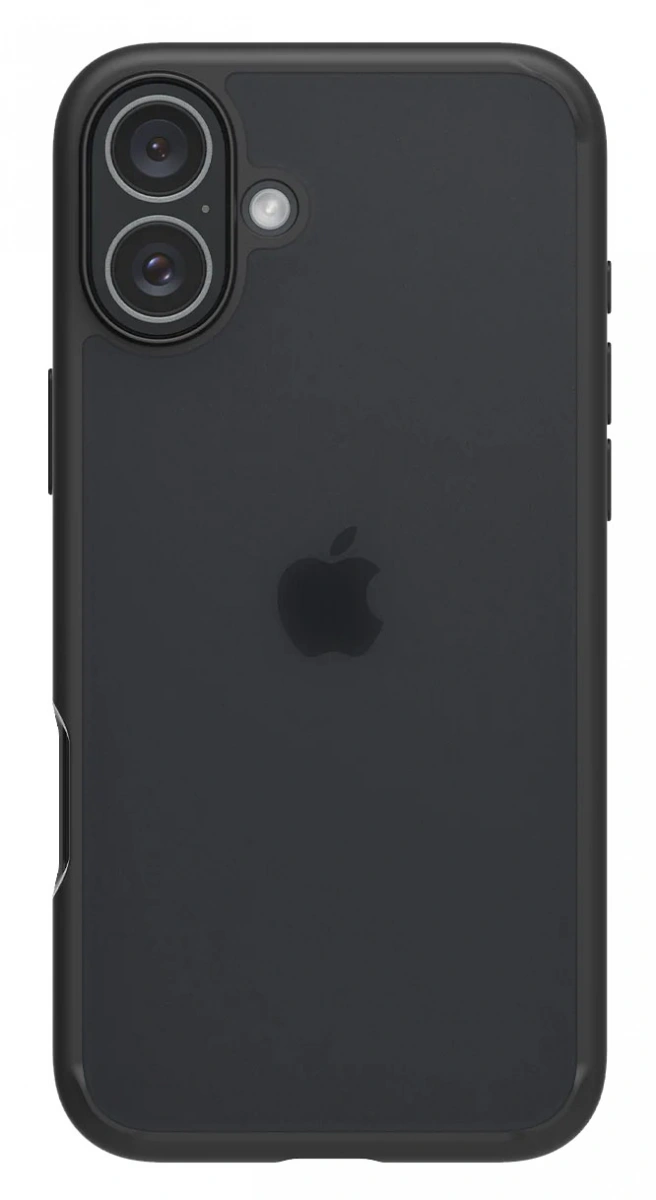 Накладка Spigen Ultra Hybrid для iPhone 16, Frost Black (ACS08200). Фото 2