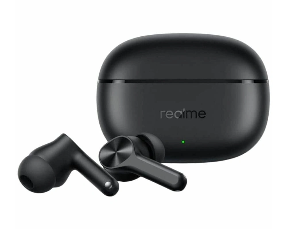 Беспроводные наушники Realme Buds T200X, Чёрные (RMA2415-A). Фото 2