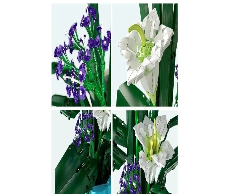 Конструктор Mould King Flower World 10023: Fairy Lily. Фото 2