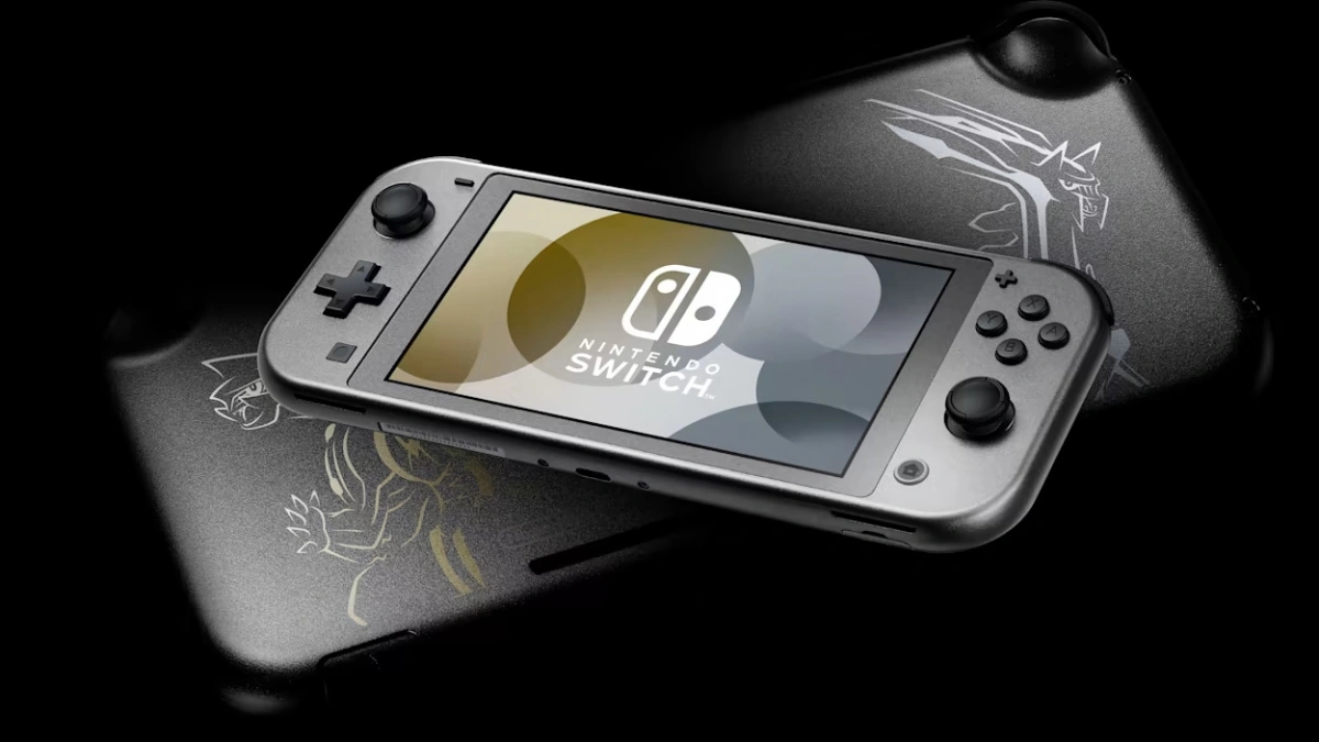 Игровая консоль Nintendo Switch Lite 32Gb (Dialga & Palkia Edition). Фото 4