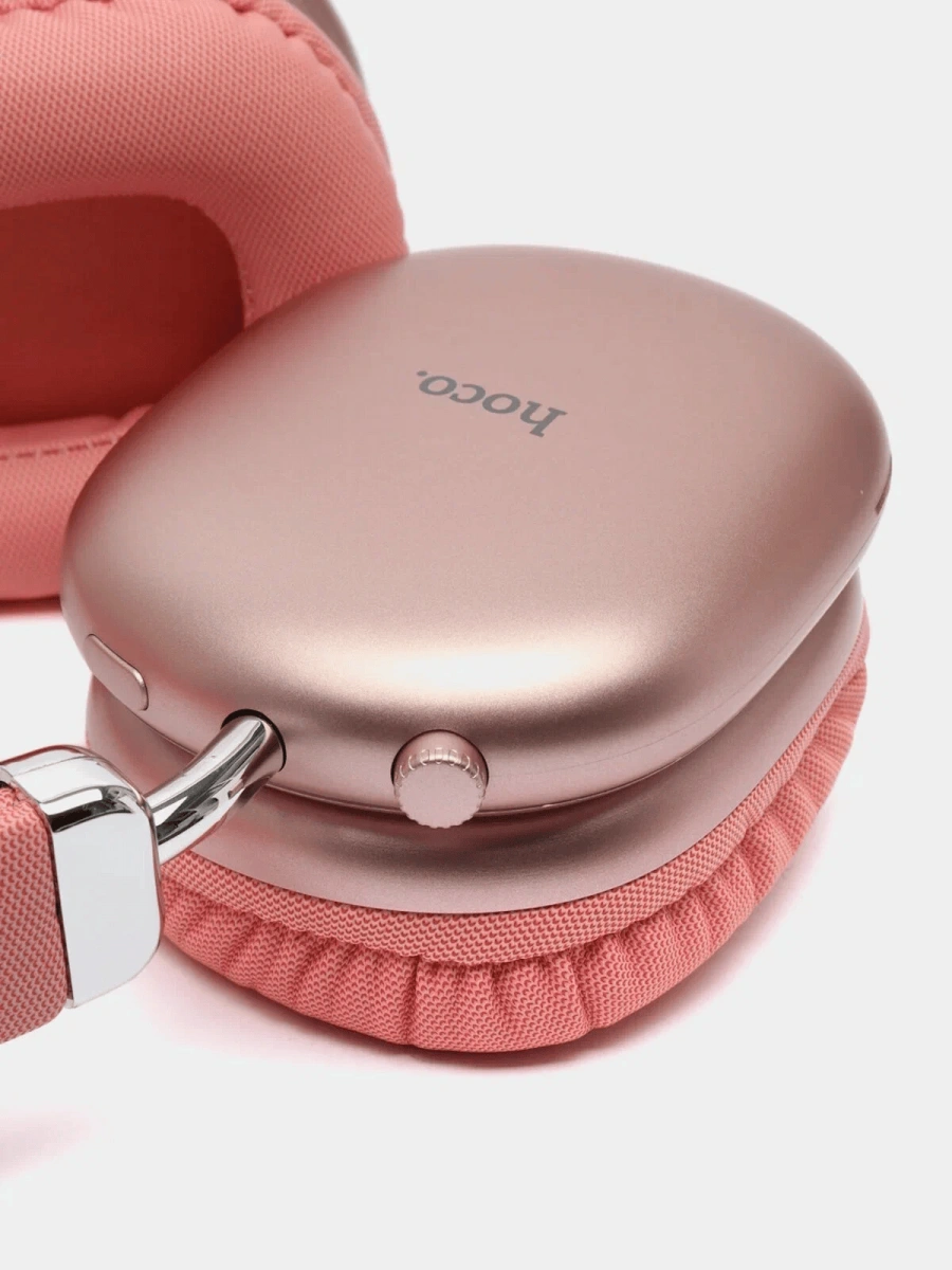 Беспроводные наушники Hoco W35 Max Joy BT, Розовые. Фото 5