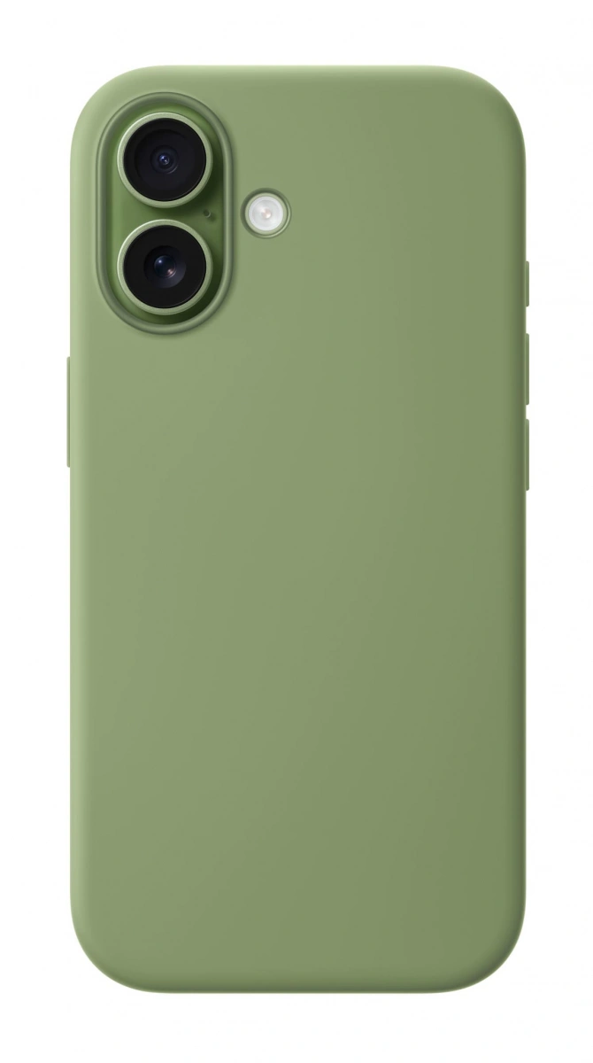 Накладка Silicone Case With MagSafe для iPhone 17, Light Moss. Фото 1