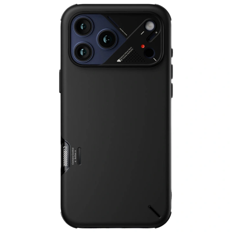 Накладка Aulumu для iPhone 17 Pro Max A17 Slim Shockproof, Black (A17-SP-BK-PM). Фото 1