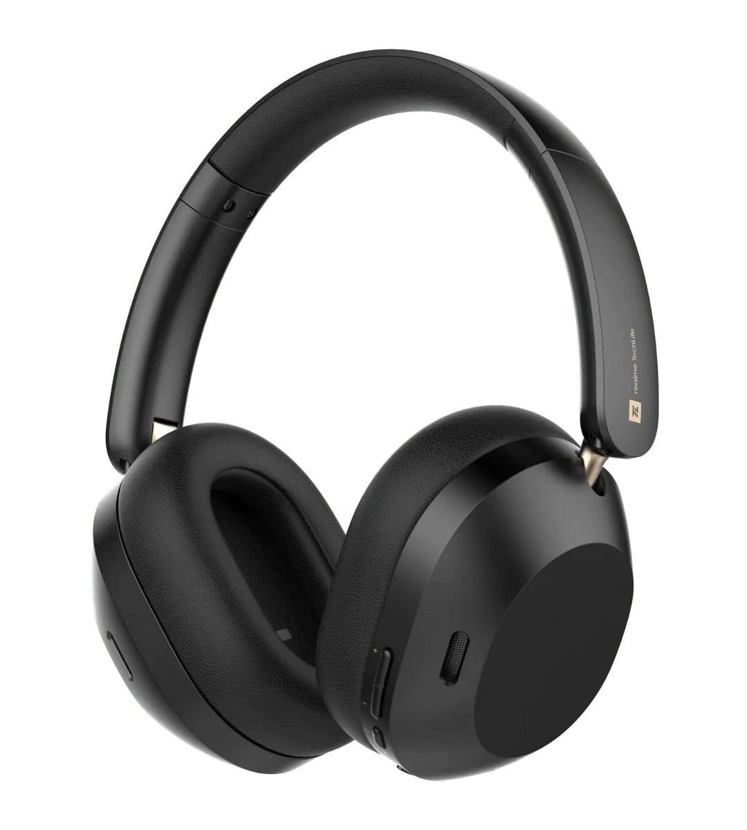 Беспроводные наушники Realme Techlife Studio H1 ANC, Чёрные (RMA2411). Фото 1