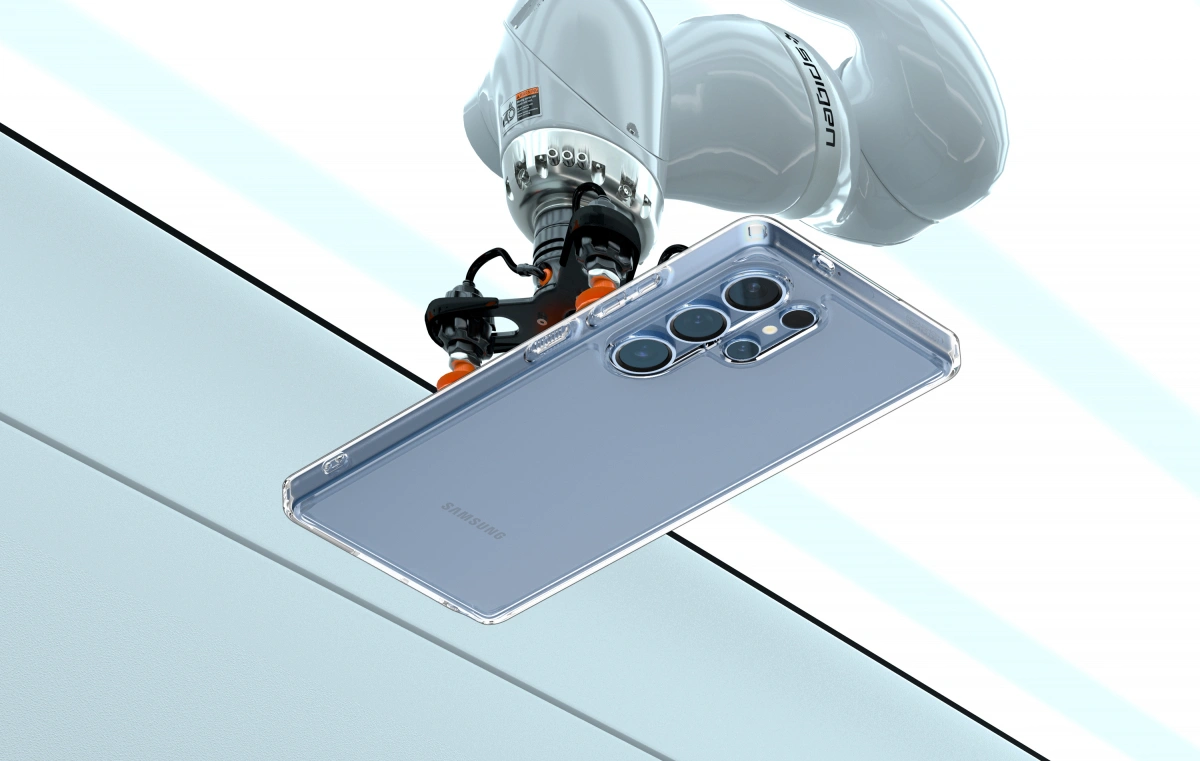 Накладка Spigen Ultra Hybrid для Samsung Galaxy S25 Ultra, Crysral Clear (ACS08961). Фото 6