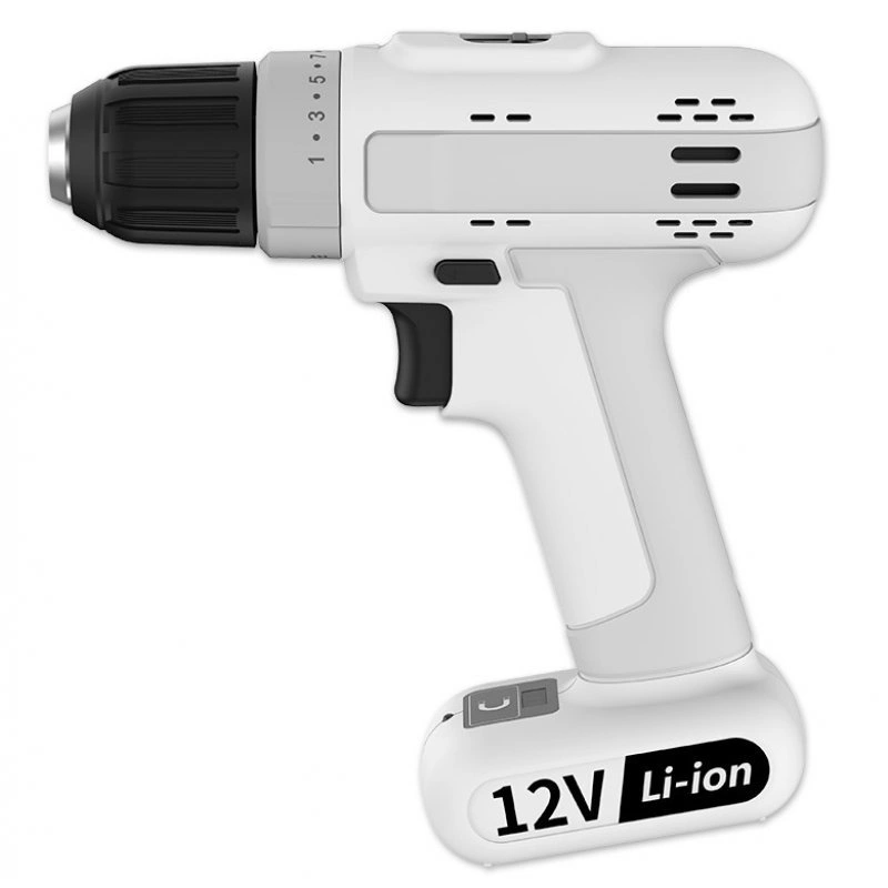 Аккумуляторная дрель-шуруповерт MarsWorker 12V Electric Drill, Белая (MSID1202-01). Фото 1